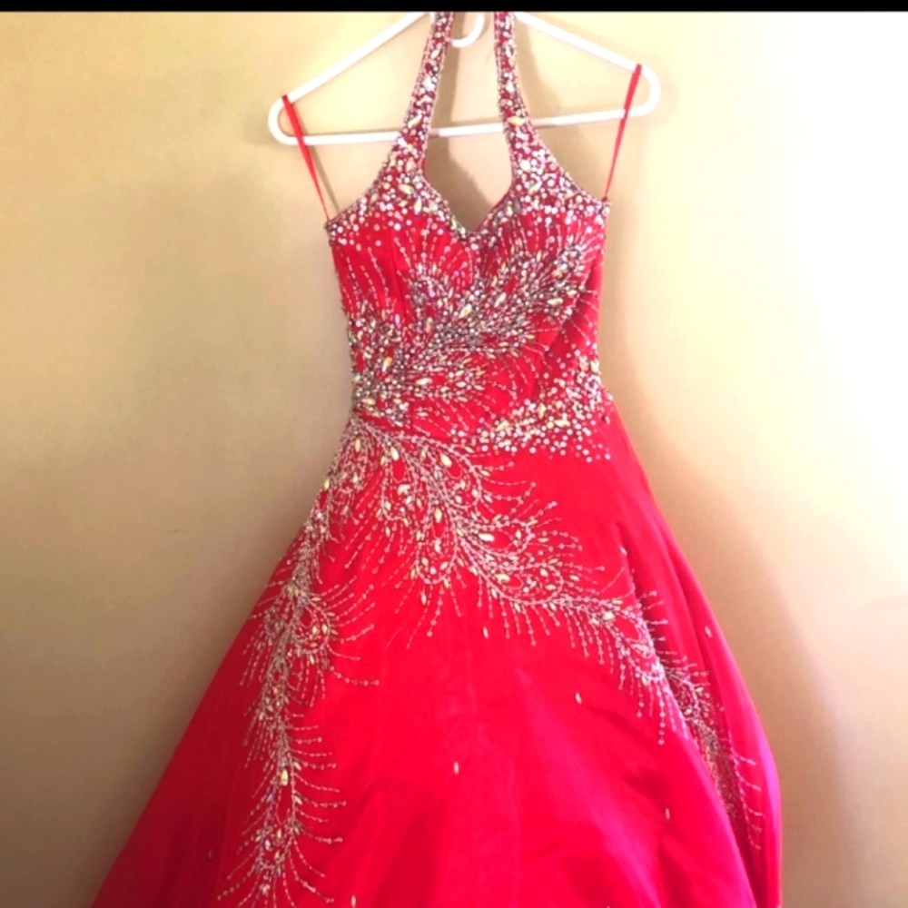Girls size 12 little Rosie pageant dress